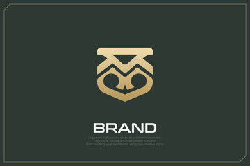 Global Networking Trading Logo Gold