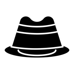 Noir Hat Icon
