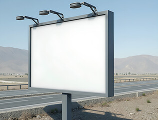 Billboard Mockup ,signes, dehors, informations, marketing, ville
