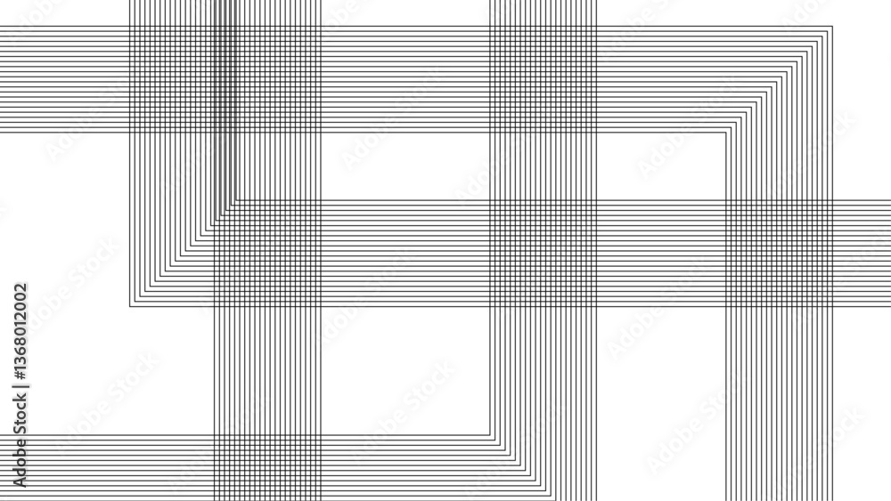 Poster abstract decoration, golden pattern, halftone gradients, diagonal lines design with transparent whit