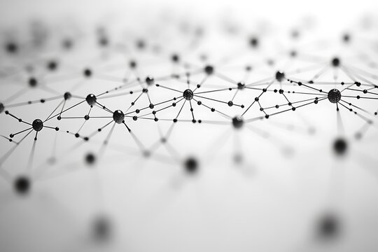 A simple dot-to-dot pattern that forms a complex shape when connected, symbolizing the assembly of various plans into a unified whole