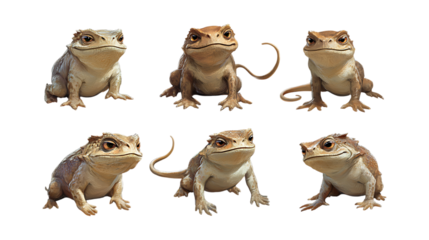 Pack Soft Snout set in Different Poses Against Transparent Background for Animal Illustrations, Pet Art, or Whimsical Designs