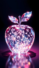 glass apples