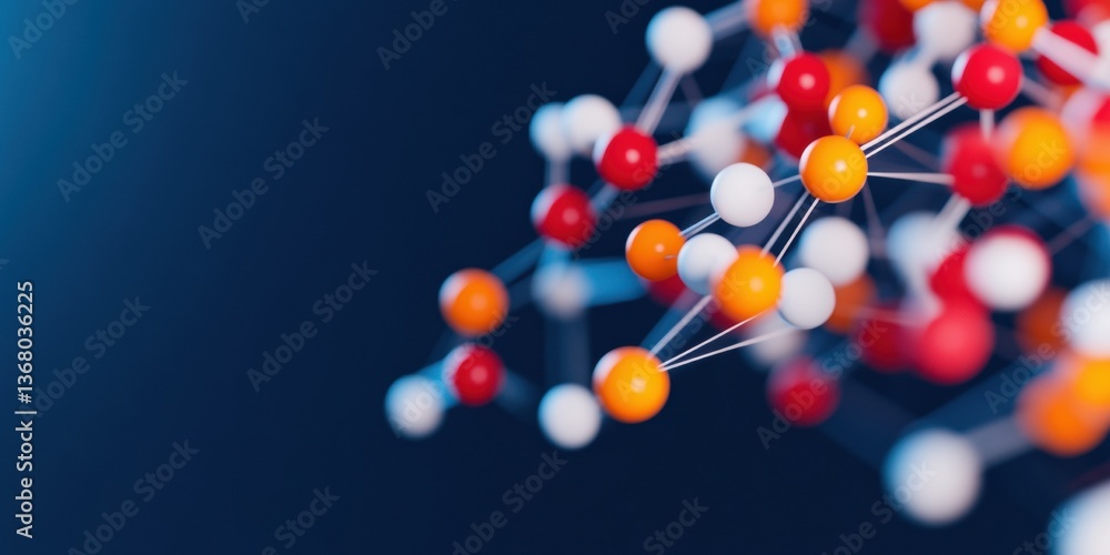 Fototapete Quantum Analytics Visualization Dynamic Network Mapping of AI-Driven Interconnected Data Nodes in Cutting-Edge Digital Transformation Strategy for Enterprise Intelligence