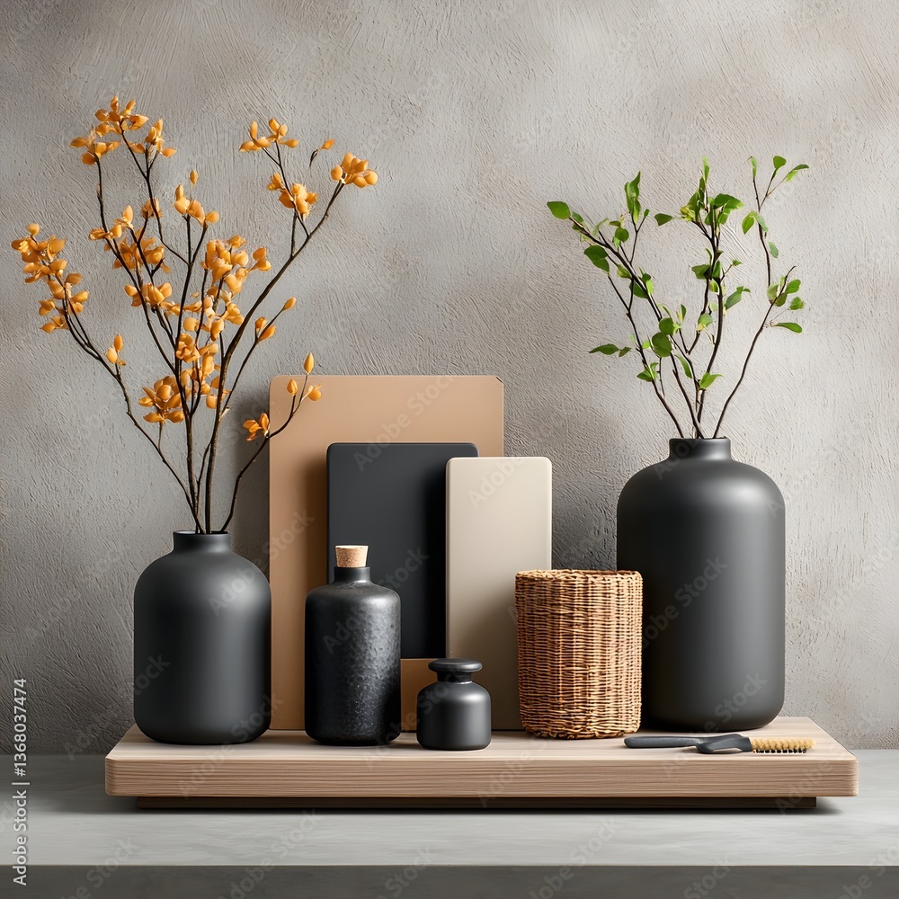Poster carefully curated collection of storage solutions in an array of materials and sizes including cardb