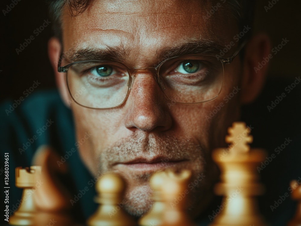 Poster Mindful Strategy Mastery Neurohacking Wellness through Competitive Intelligence and Chess Performance for Modern Professional Development