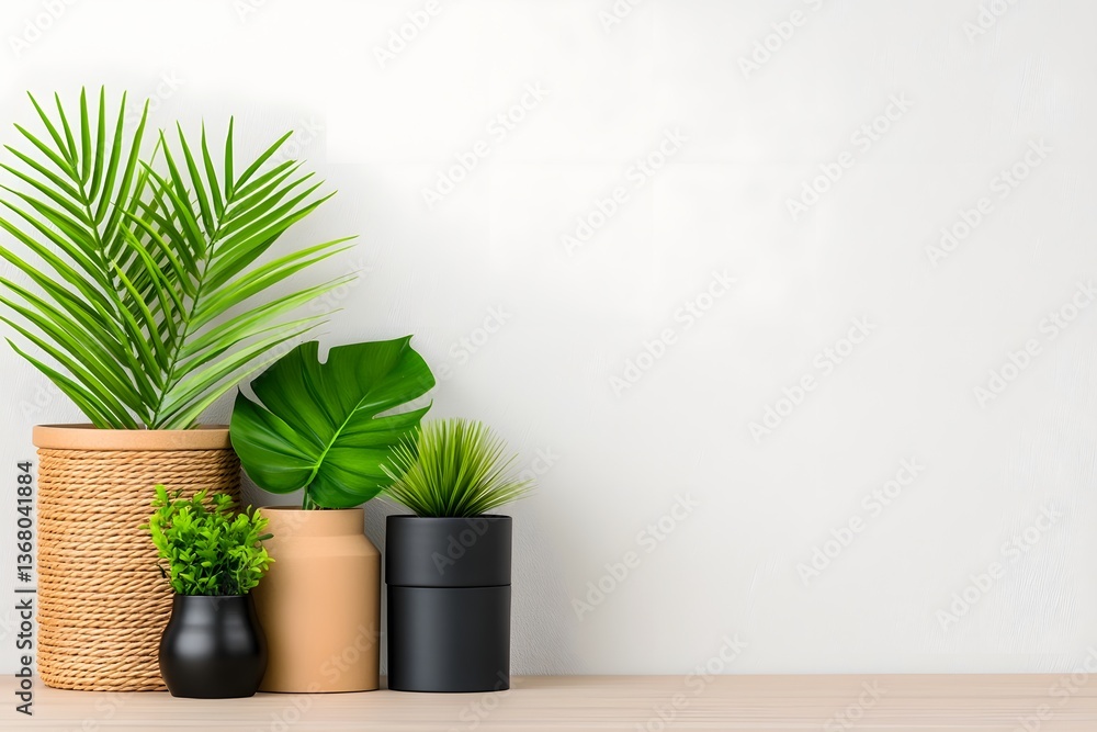 Poster curated collection of storage items in an array of natural materials and shapes including cardboard 