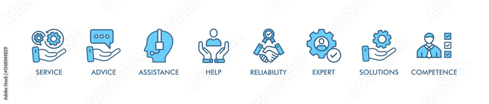 Poster support banner web icon vector illustration concept for product and service quality inspection with 