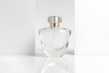 perfume bottle isolated on white