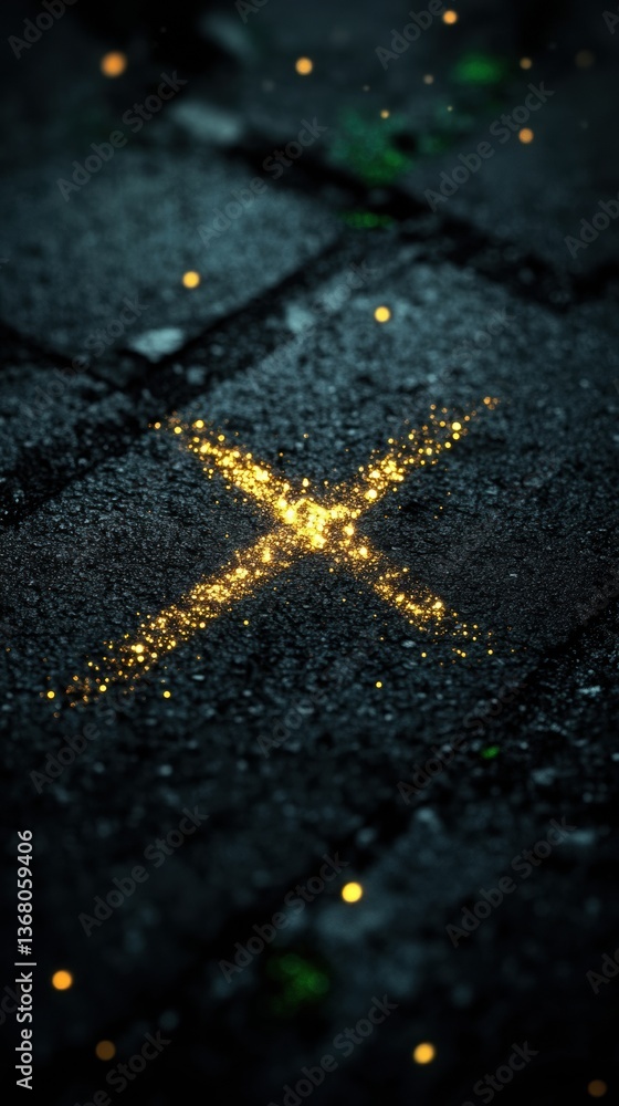 Fototapete Urban Mobility Revolution Illuminated Smart Grid Navigation Pathway - AI-Driven Autonomous Transportation Infrastructure Visualization