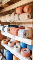 Artisan Textile Revival Sustainable Craftsmanship Meets Modern Design - Handcrafted Yarn Collection Showcasing Ethical Production and Creative Entrepreneurship