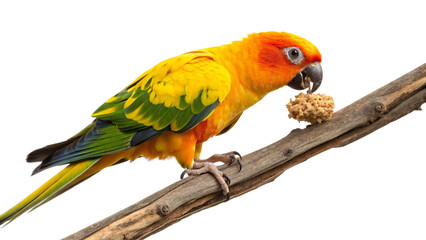 red and yellow macaw