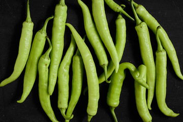 Fresh green chilli
