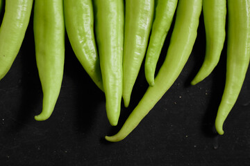 Fresh green chilli