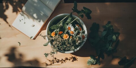 National Haiku Day Botanical Wellness Organic Wildflower Poetry Styling for Mindful Spring Creative Content and Eco-Conscious Lifestyle Storytelling