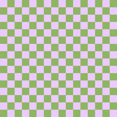 seamless checkered pink and green groovy 60s and 70s pattern