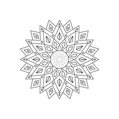 Christmas Snowflake on White Background with Winter Decoration and 3D Crystal Design