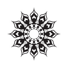 Simple vector illustration of sun moon and star symbols