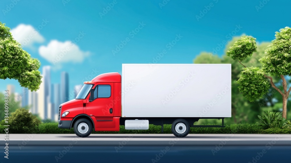 Poster powerful logistics solutions that optimize supply chain with lightning-fast, automated workflows for