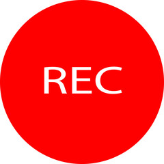Rec button free icon