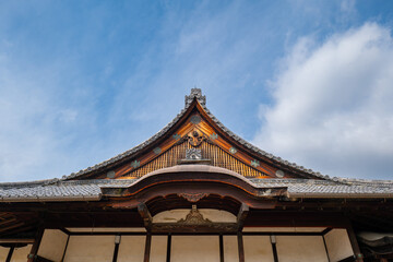 Fototapeta premium 日本、京都、世界遺產、醍醐寺、春、歴史的建造物、木造階建