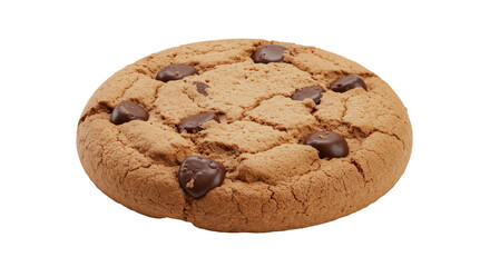 Isolated Chocolate Chip Cookie