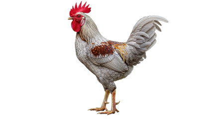 Isolated Rooster