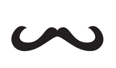 moustache beard black color sign symbol decoration ornament happy father day dad papa love holiday family parent happy father day parent object black color male man gentleman june event smile message 