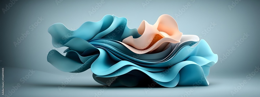 Poster enchanting sapphire digital swells surging across a stark monochrome expanse representing the ceasel
