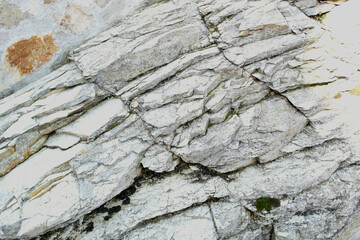 View on a rock of the Euganean Hills, Veneto, Italy