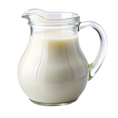 milk jug isolated on white