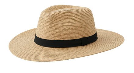 Isolated Straw Hat