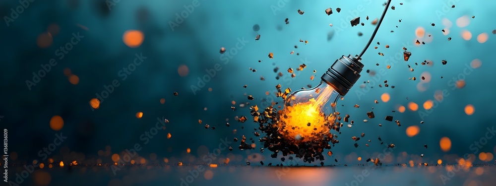 Poster pulsating ethereal light channeled through an experimental amplifier device swirling energy vortexes