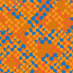 Vector Metaball Connect Dot Set. Molecule chain. Circle Shapes. Abstract Geometric Dots. Morphing Colored Blob for Pattern, Sticker, Badge, Poster, Web Design.