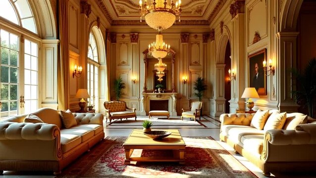 A Night in Luxurious Living Spaces