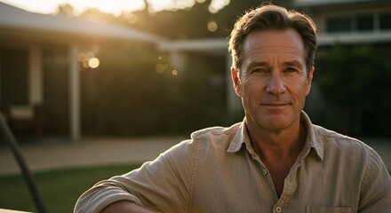 portrait of a man from Australia
