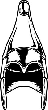 Antiker Daker-Helm mit markanter Form und Gesichtsschutz &ndash; Symbol f&uuml;r kriegerische St&auml;rke und historischen Stolz.