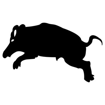 recommend clip art:  wild boar icon