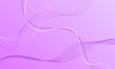abstract purple pink light business lines wave curves with soft shinny light and gradient background