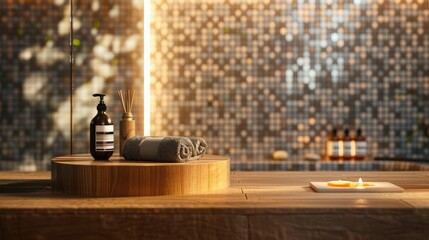 fountain in the park at night