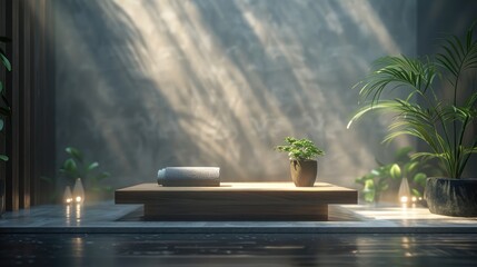 fountain in the garden