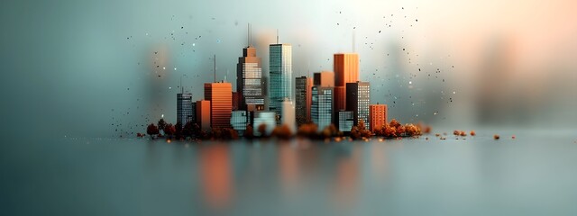 Pulsing Azure Digital Currents An abstract technological landscape featuring intricate cybernetic patterns and data flow visualization with a minimalist futuristic aesthetic high definition clarity