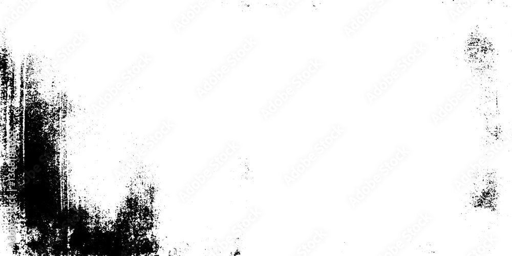 Poster Scanned Page Overlay with Rough White Pattern and Distressed Paper Texture.