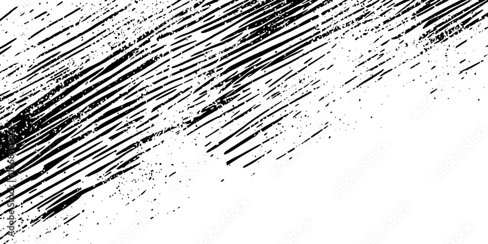 Poster grunge background with scratched paper texture. aged black and white distressed overlay with cracks,