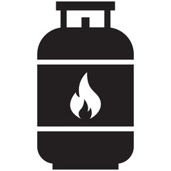 Gas cylinder booking, gas, cylinder icon