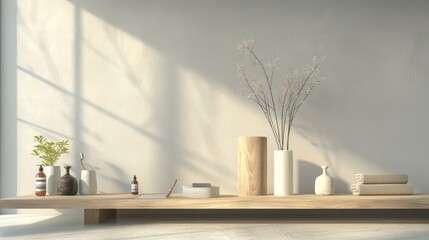 interior of modern office building