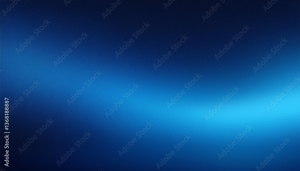 Poster blue gradient background grainy glowing blue light on dark backdrop noise texture effect banner head