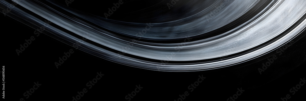 Poster abstract black and silver are light gray with white the gradient is the surface with templates metal