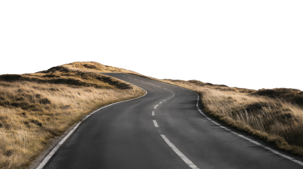 the road in the desert