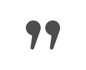 PNG mark with quoted quote icon sign in vector double speech symbol, dialogue and concept quoted with comma inside square logotype, talk and discussion set element, graphic flat opinion modern shape